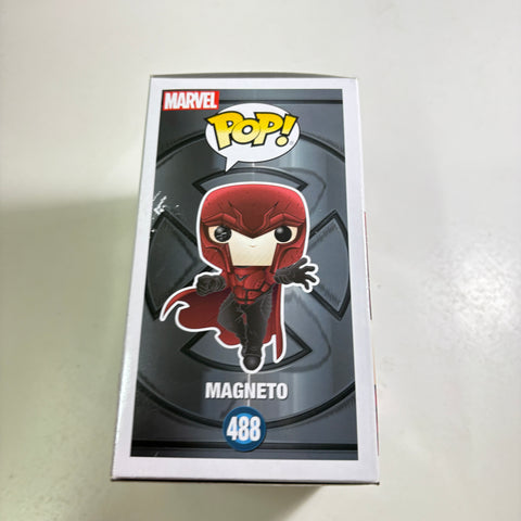 BOX FLAWS VIEW PHOTOS Magneto - X-Men Marvel Funko Pop 488 Vinyl Figure Exclusive
