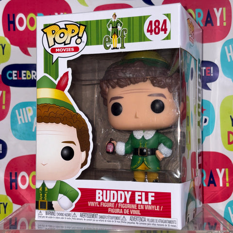 Buddy Elf - Elf Funko Pop 484 Vinyl Figure (11.4 Cm L × 8.9 Cm W × 15.9 Cm H)