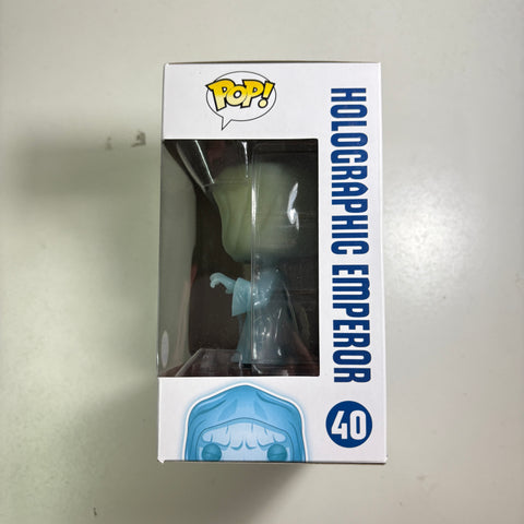 Star Wars - Holographic Emperor Funko Pop 40 Glow in The Dark