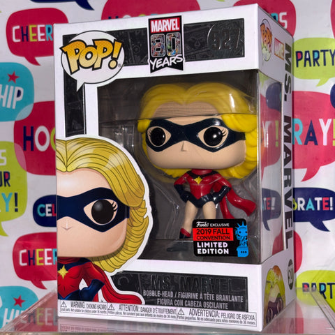 Ms. Marvel - Marvel Funko Pop 527 Vinyl Figure Exclusive