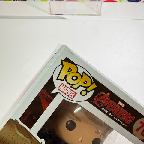 BOX FLAW VIEW PHOTOS Hawkeye - Avengers Age of Ultron Marvel Funko Pop 70 Vinyl Figure