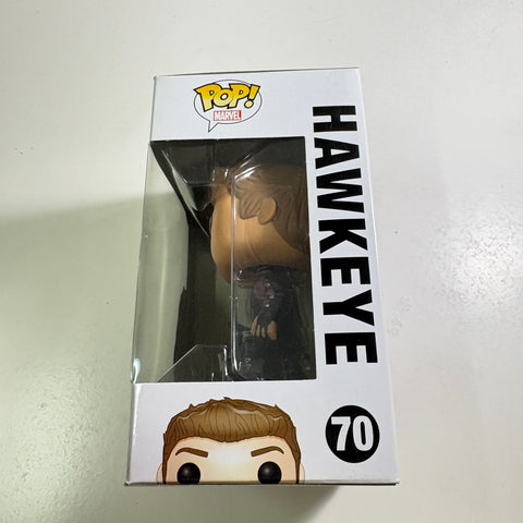 BOX FLAW VIEW PHOTOS Hawkeye - Avengers Age of Ultron Marvel Funko Pop 70 Vinyl Figure