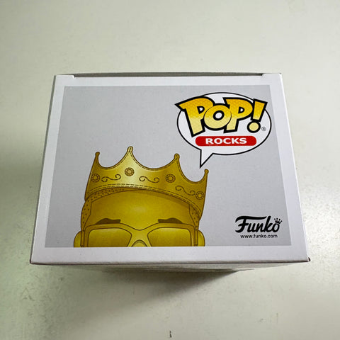 Notorious BIG with Crown GOLD EXCLUSIVE - Funko Pop 82 Vinyl Figure (11.4 Cm L × 8.9 Cm W × 15.9 Cm H)