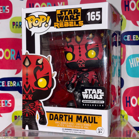 Star Wars Rebels - Darth Maul Funko Pop 165 Smuggler's Bounty Exclusive