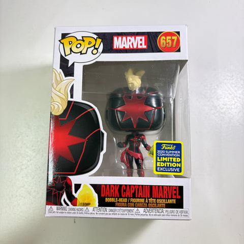 Dark Captain Marvel - Marvel Funko Pop 657 Vinyl Figure Exclusive