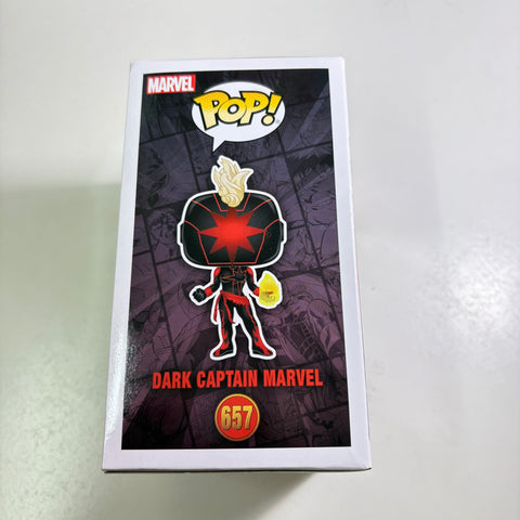 Dark Captain Marvel - Marvel Funko Pop 657 Vinyl Figure Exclusive