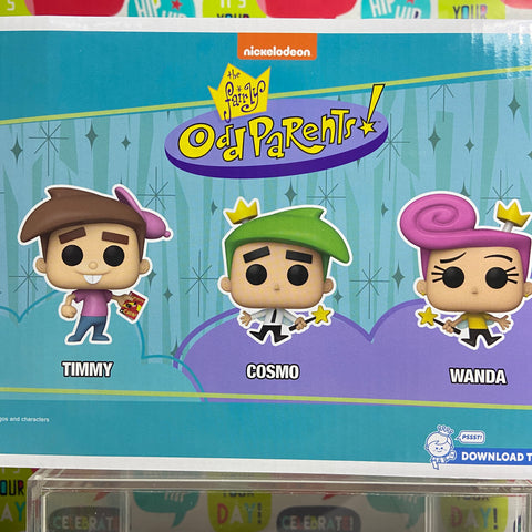 Fairly Odd Parents 3 Pack Funko Pop Winter Convention Exclusive