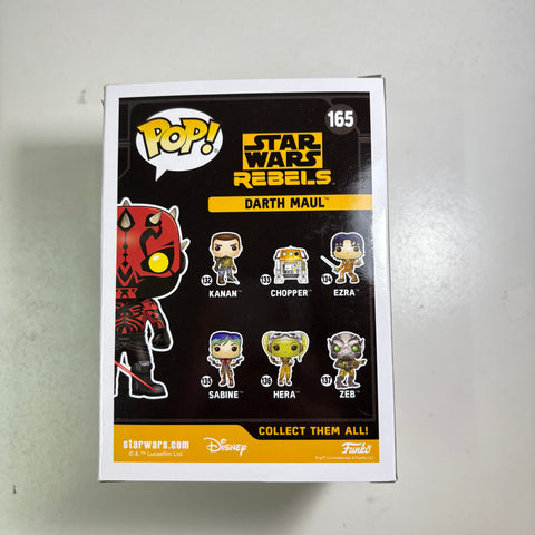 Star Wars Rebels - Darth Maul Funko Pop 165 Smuggler's Bounty Exclusive