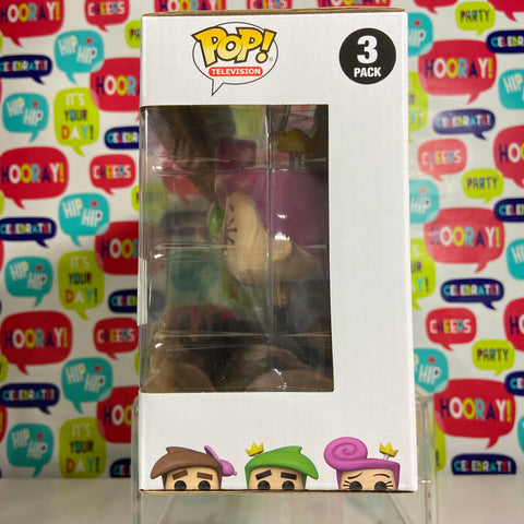 Fairly Odd Parents 3 Pack Funko Pop Winter Convention Exclusive