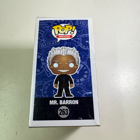 BOX FLAWS VIEW PHOTOS Mr. Barron - Miss Peregrines Home for Peculiar Children Funko Pop 263 Vinyl Figure (11.4 Cm L × 8.9 Cm W × 15.9 Cm H)