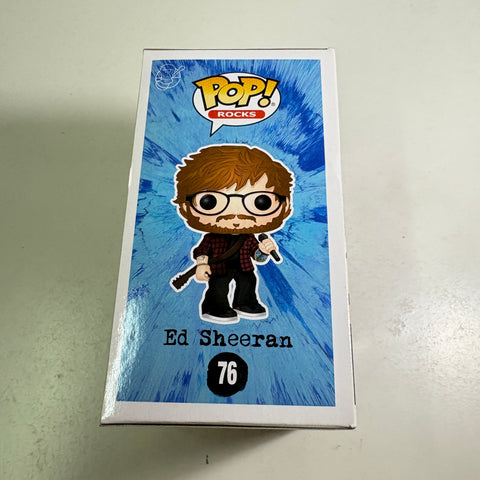 BOX FLAWS VIEW PHOTOS Ed Sheeran - Funko Pop 76 Vinyl Figure (11.4 Cm L × 8.9 Cm W × 15.9 Cm H)