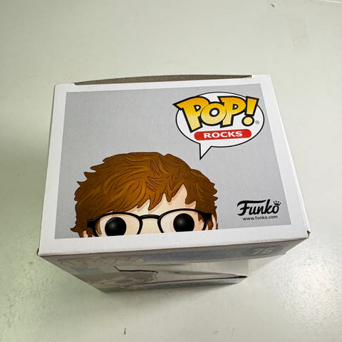 BOX FLAWS VIEW PHOTOS Ed Sheeran - Funko Pop 76 Vinyl Figure (11.4 Cm L × 8.9 Cm W × 15.9 Cm H)