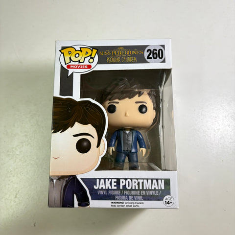 BOX FLAWS VIEW PHOTOS Jake Portman - Miss Peregrines Home for Peculiar Children Funko Pop 260 Vinyl Figure (11.4 Cm L × 8.9 Cm W × 15.9 Cm H)