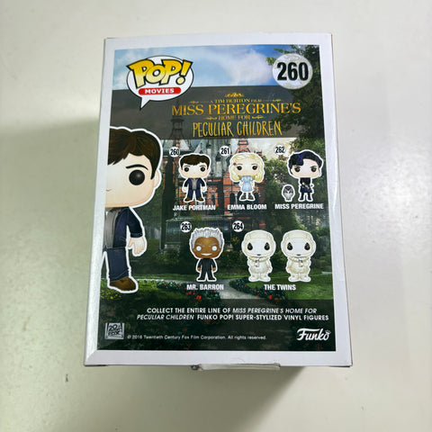 BOX FLAWS VIEW PHOTOS Jake Portman - Miss Peregrines Home for Peculiar Children Funko Pop 260 Vinyl Figure (11.4 Cm L × 8.9 Cm W × 15.9 Cm H)