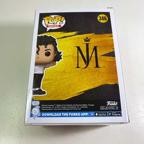 Michael Jackson - Funko Pop Rocks 346 Vinyl Figure (11.4 Cm L × 8.9 Cm W × 15.9 Cm H)