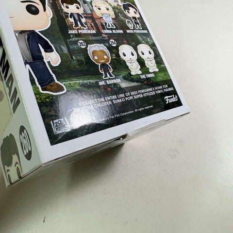 BOX FLAWS VIEW PHOTOS Jake Portman - Miss Peregrines Home for Peculiar Children Funko Pop 260 Vinyl Figure (11.4 Cm L × 8.9 Cm W × 15.9 Cm H)