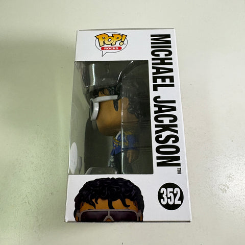 Michael Jackson DIAMOND - Funko Pop Rocks 345 Vinyl Figure (11.4 Cm L × 8.9 Cm W × 15.9 Cm H)