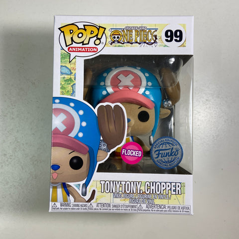 One Piece - Chopper Flocked Funko Pop 99 Exclusive