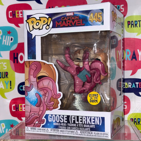 Goose (Flerken) - Marvel Funko Pop 445 Vinyl Figure Exclusive Glow in the Dark