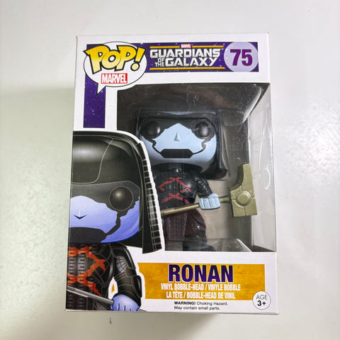 BOX FLAWS VIEW PHOTOS Ronan - Guardians of The Galaxy Marvel Funko Pop 75 Vinyl Figure