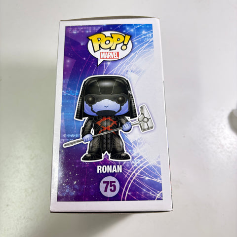 BOX FLAWS VIEW PHOTOS Ronan - Guardians of The Galaxy Marvel Funko Pop 75 Vinyl Figure