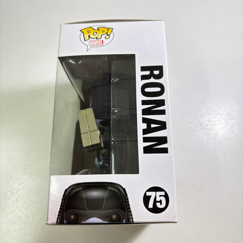 BOX FLAWS VIEW PHOTOS Ronan - Guardians of The Galaxy Marvel Funko Pop 75 Vinyl Figure