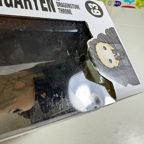 BOX FLAWS VIEW PHOTOS Daenerys Targaryen on Dragonstone Throne Funko Pop 63 Vinyl Figure  (20.5 Cm L × 8.9 Cm W × 15.9 Cm H)