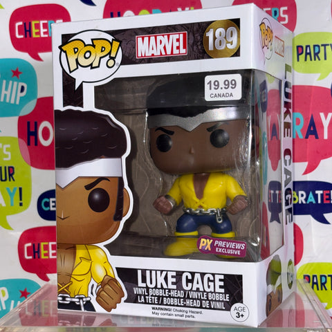 Luke Cage - Marvel Funko Pop 189 Vinyl Figure PX Previews