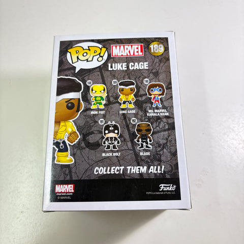 Luke Cage - Marvel Funko Pop 189 Vinyl Figure PX Previews