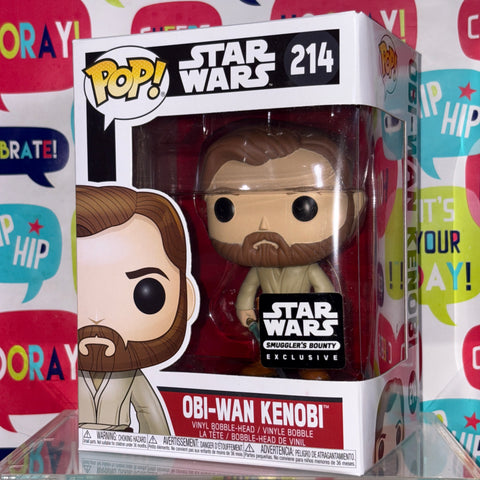 Star Wars - Obi-Wan Kenobi Funko Pop 214 Smuggler's Bounty Exclusive