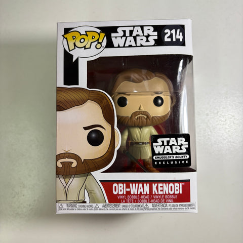 Star Wars - Obi-Wan Kenobi Funko Pop 214 Smuggler's Bounty Exclusive