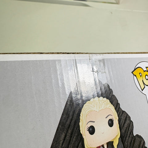 BOX FLAWS VIEW PHOTOS Daenerys Targaryen on Dragonstone Throne Funko Pop 63 Vinyl Figure  (20.5 Cm L × 8.9 Cm W × 15.9 Cm H)