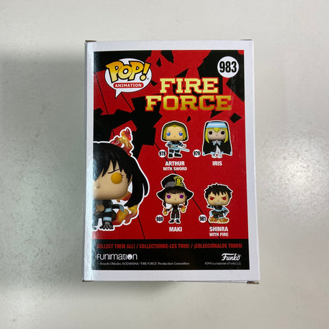 Fire Force - Tamaki (Glow) Funko Pop 983 Hot Topic Exclusive