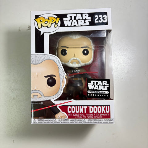 Star Wars - Count Dooku Funko Pop 233 Smuggler's Bounty Exclusive