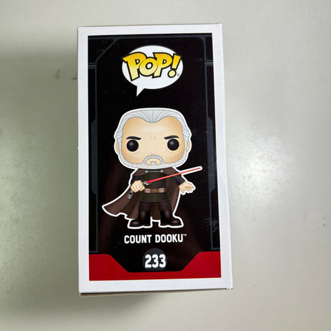 Star Wars - Count Dooku Funko Pop 233 Smuggler's Bounty Exclusive