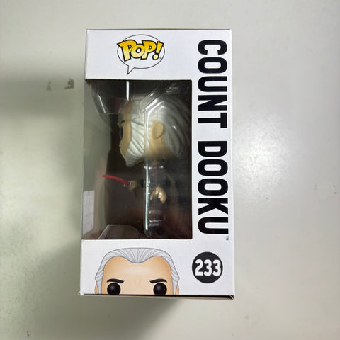 Star Wars - Count Dooku Funko Pop 233 Smuggler's Bounty Exclusive