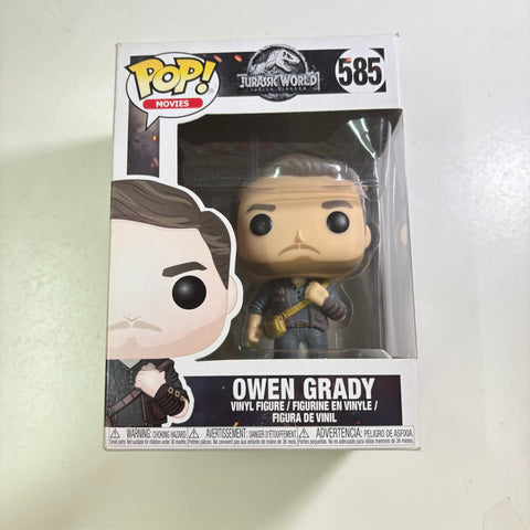 Owen Grady - Jurassic World Funko Pop 585 Vinyl Figure (11.4 Cm L × 8.9 Cm W × 15.9 Cm H)