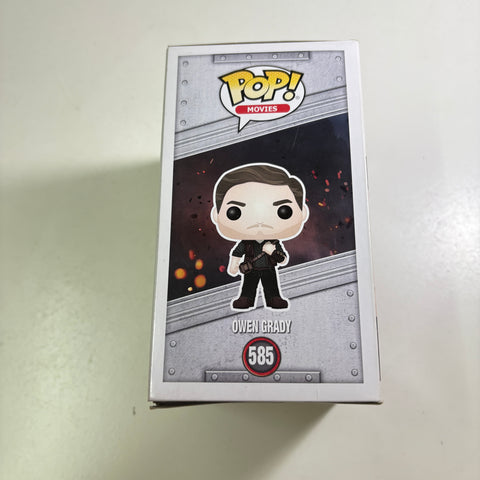 Owen Grady - Jurassic World Funko Pop 585 Vinyl Figure (11.4 Cm L × 8.9 Cm W × 15.9 Cm H)