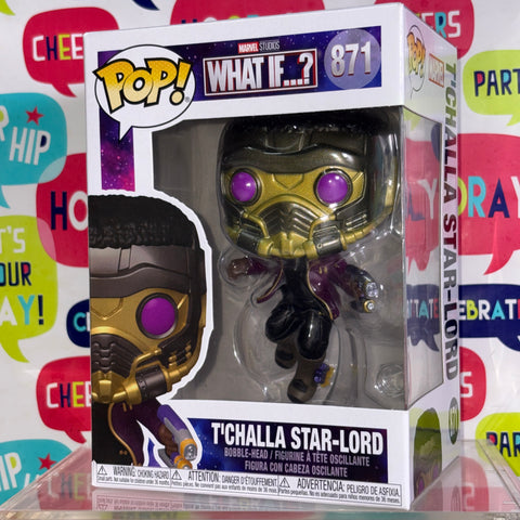T'challa Star-lord - Marvel What if Funko Pop 871 Vinyl Figure
