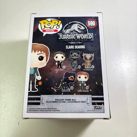 Claire Dearing - Jurassic World Funko Pop 590 Vinyl Figure (11.4 Cm L × 8.9 Cm W × 15.9 Cm H)