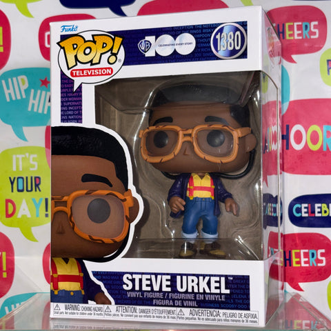 Steve Urkel - Funko Pop 1380 Vinyl Figure (11.4 Cm L × 8.9 Cm W × 15.9 Cm H)