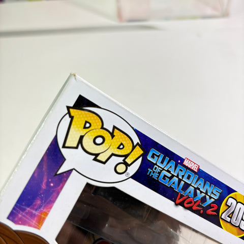 BOX FLAWS VIEW PHOTOS Star-Lord - Marvel Funko Pop 209 Vinyl Figure EXCLUSIVE