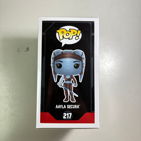 Star Wars - Aayla Secura Funko Pop 217 Smuggler's Bounty Exclusive