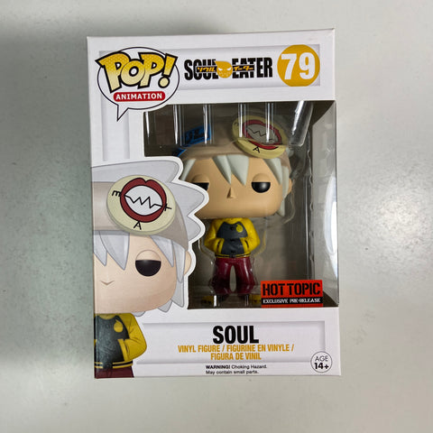 Soul Eater - Soul Funko Pop 79 Hot Topic Pre-Release