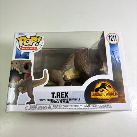 T. Rex - Jurassic Park Funko Pop 1211 Vinyl Figure (11.4 Cm L × 8.9 Cm W × 15.9 Cm H)