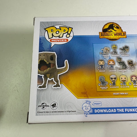 T. Rex - Jurassic Park Funko Pop 1211 Vinyl Figure (11.4 Cm L × 8.9 Cm W × 15.9 Cm H)