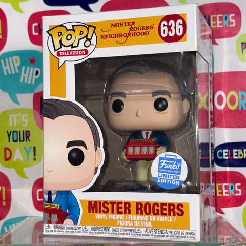 Mister Rogers Blue Shirt - Funko Pop 636 Vinyl Figure (11.4 Cm L × 8.9 Cm W × 15.9 Cm H)