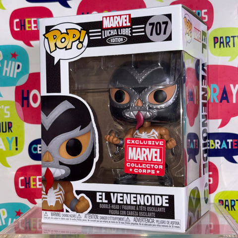 El Venenoide - Lucha Libre Marvel Funko Pop 707
