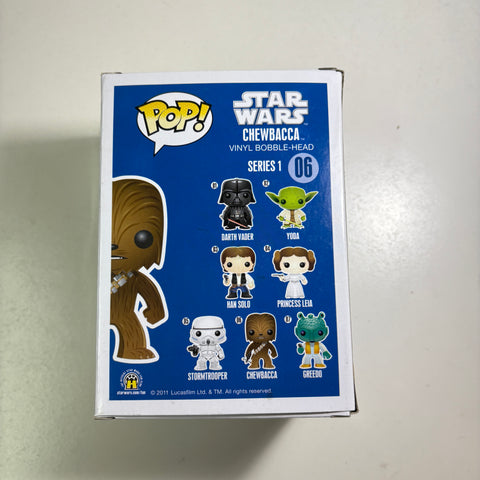 Star Wars - Chewbacca Funko Pop 06 Large Font