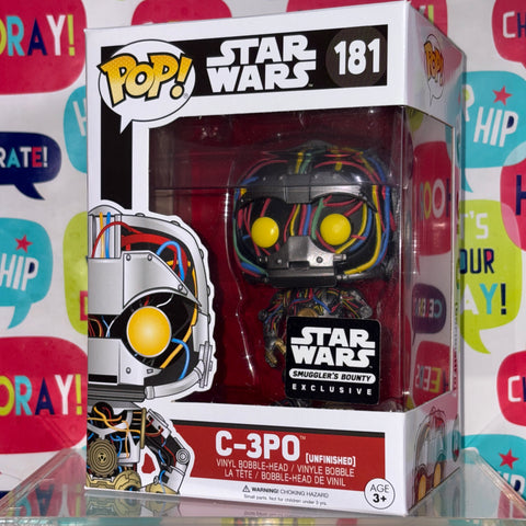 Star Wars - C-3PO Funko Pop 181 Smuggler's Bounty Exclusive